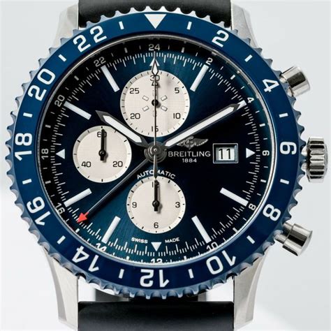 breitling chronoliner discontinued|Breitling chronoliner blue.